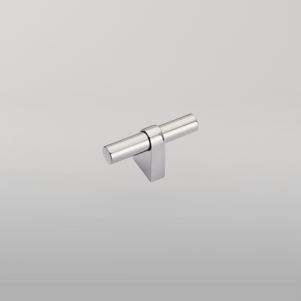 Momo Handles Momo Loreto T Knob 60mm Polished Nickel