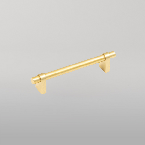 Momo Handles Momo Loreto Bar Pull 128mm Brushed Matte Brass