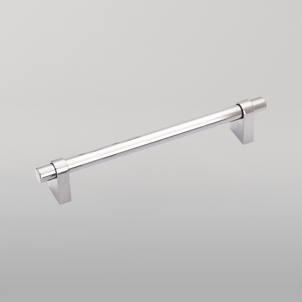 Momo Handles Momo Loreto Bar Pull 128mm Polished Nickel