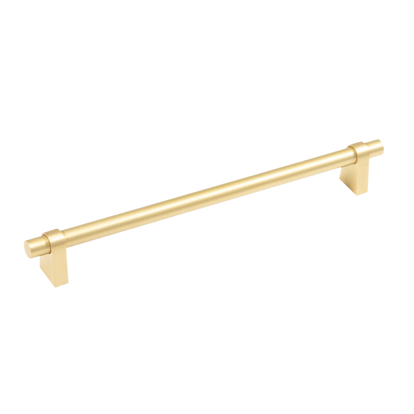 Momo Handles Momo Loreto Bar Pull 224mm Brushed Matte Brass