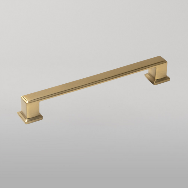 Momo Handles Momo Lucca D Handle 160mm Brushed Satin Brass