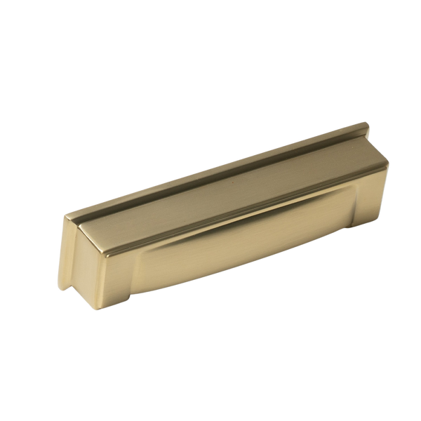 Momo Handles Momo Lucca Cup Pull 96mm Brushed Satin Brass