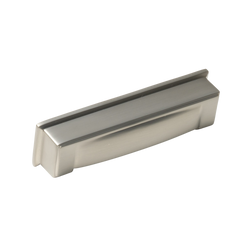 Momo Handles Momo Lucca Cup Pull 96mm Dull Brushed Nickel