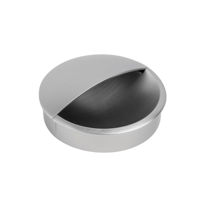 Momo Handles Momo Lidd Flush Pull 60mm Brushed Nickel