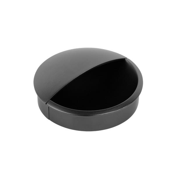 Momo Handles Momo Lidd Flush Pull 60mm Black Titanium