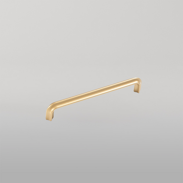 Momo Handles Momo Lumi D Handle 160mm Satin Brass
