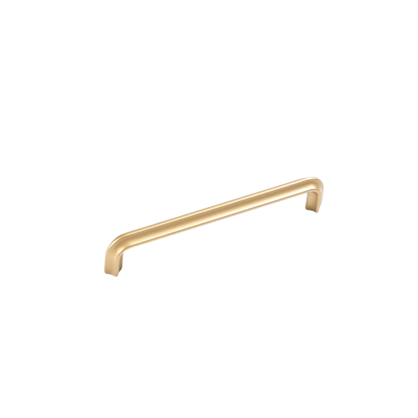 Momo Handles Momo Lumi D Handle 160mm Satin Brass