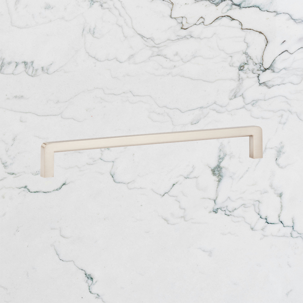 Momo Handles Milano D Handle 192mm Dull Brushed Nickel