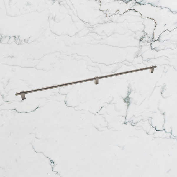 Momo Handles Maida Bar Handle 648mm Dull Brushed Nickel
