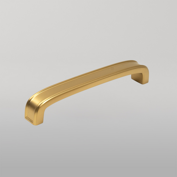 Momo Handles Momo Monaco 160mm D Handle Brushed Satin Brass