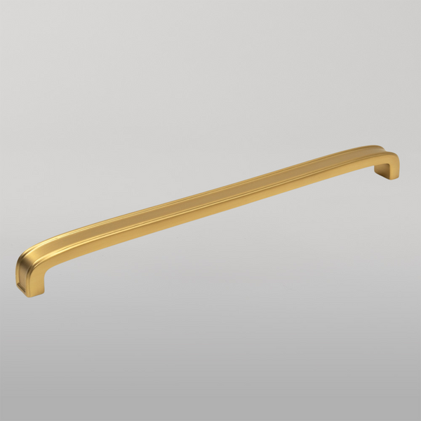 Momo Handles Momo Monaco 320mm D Handle Brushed Satin Brass