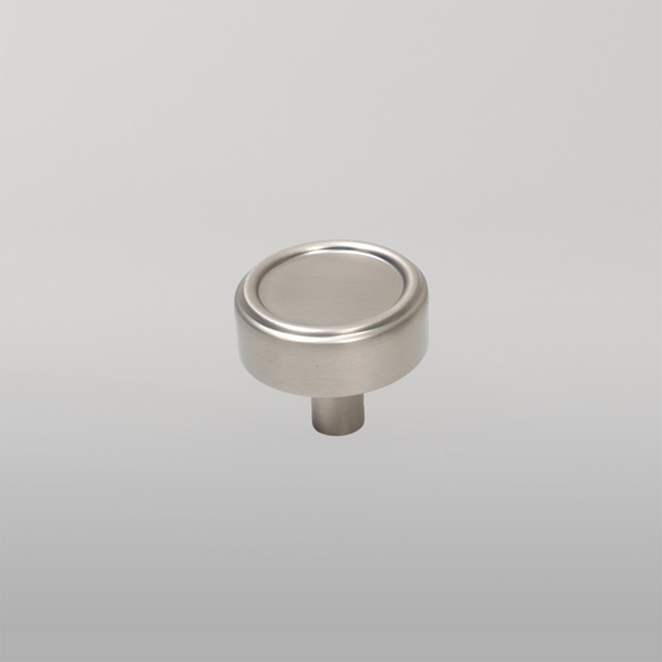 Momo Handles Momo Monaco 36mm Round Knob Dull Brushed Nickel
