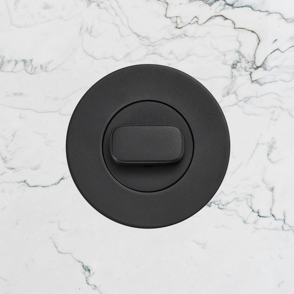 Momo Handles Privacy Thumb Turn Set Matte Black