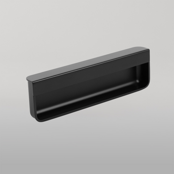 Momo Handles Momo Moule Edge Flush Pull 128mm Matte Black
