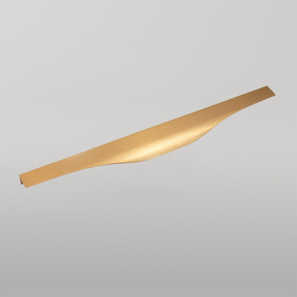Momo Handles Momo Noma Lip Pull Handle 256mm Brushed Dark Brass