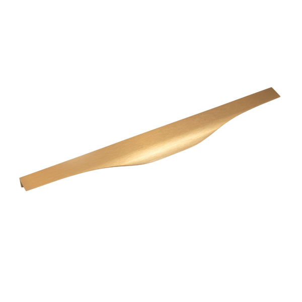 Momo Handles Momo Noma Lip Pull Handle 256mm Brushed Dark Brass