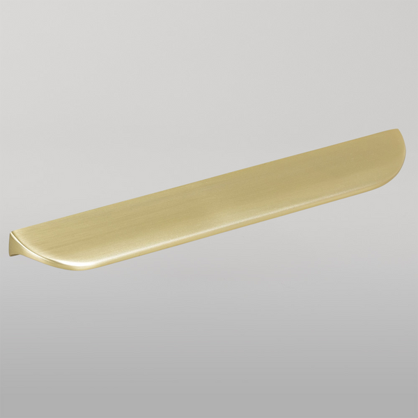 Momo Handles Momo Nick Pull Handle 160mm Brushed Matte Brass