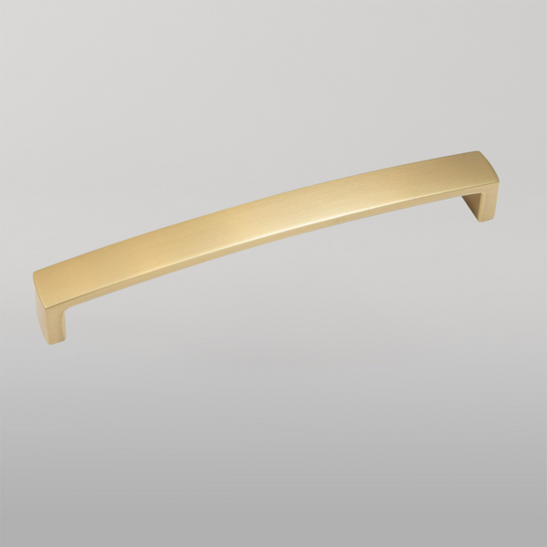 Momo Handles Momo New Hampton D Handle 160mm Matte Brass
