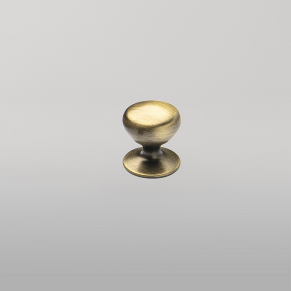 Momo Handles Momo New Hampton Round Knob 32mm Dark Brushed Brass
