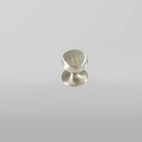 Momo Handles Momo New Hampton Round Knob 32mm Dull Brushed Nickel