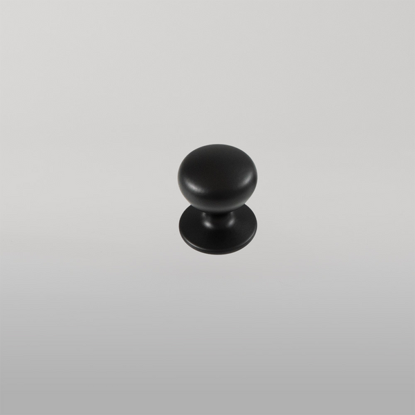 Momo Handles Momo New Hampton Round Knob 32mm Matte Black