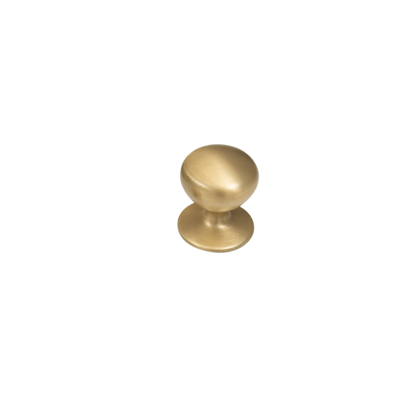 Momo Handles Momo New Hampton Round Knob 32mm Matte Brass
