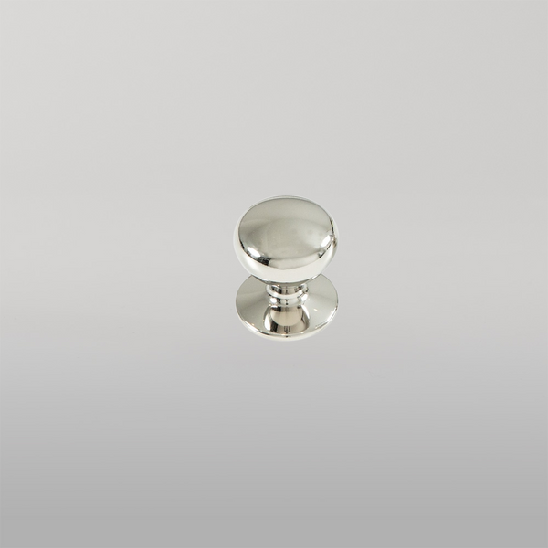 Momo Handles Momo New Hampton Round Knob 32mm Polished Nickel