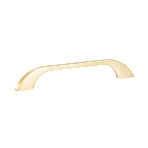 Momo Handles New Prato Bow Handle 160mm Brushed Matte Brass