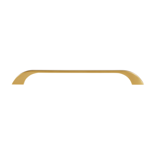 Momo Handles New Prato Bow Handle 256mm Brushed Matte Brass