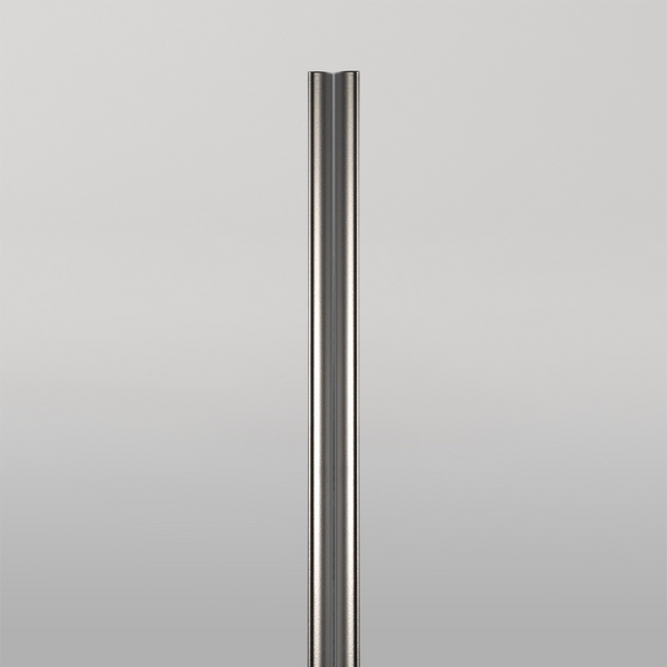 Momo Ona Lip Pull Handle 1056mm Metallic Grey