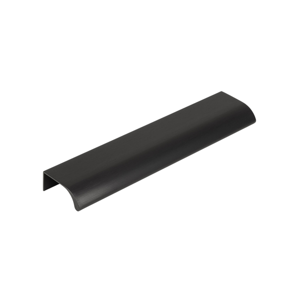 Momo Ona Lip Pull Handle 128mm Brushed Black