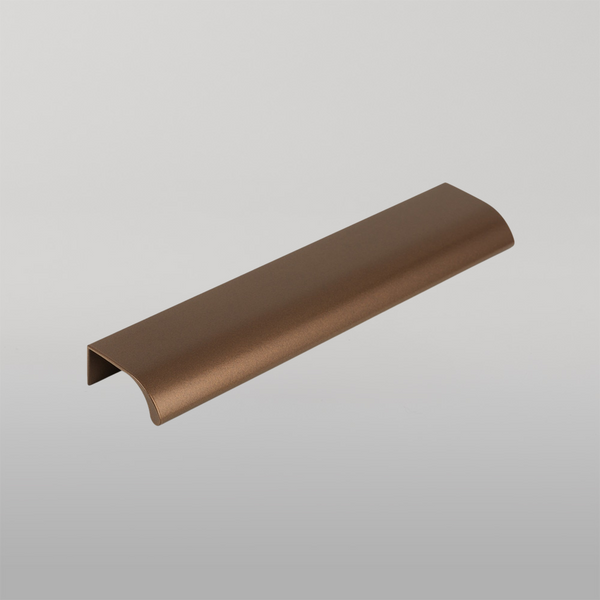 Momo Ona Lip Pull Handle 128mm Metallic Golden Brown