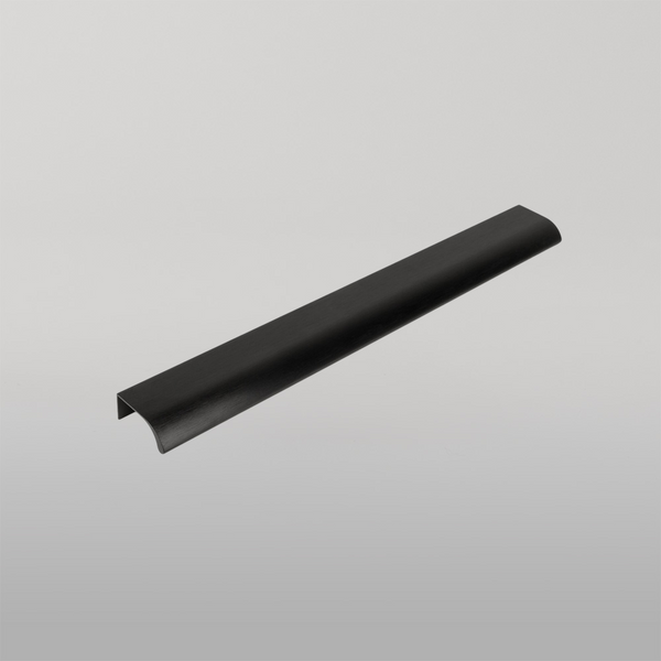 Momo Ona Lip Pull Handle 256mm Brushed Black