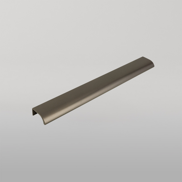 Momo Ona Lip Pull Handle 256mm Metallic Grey