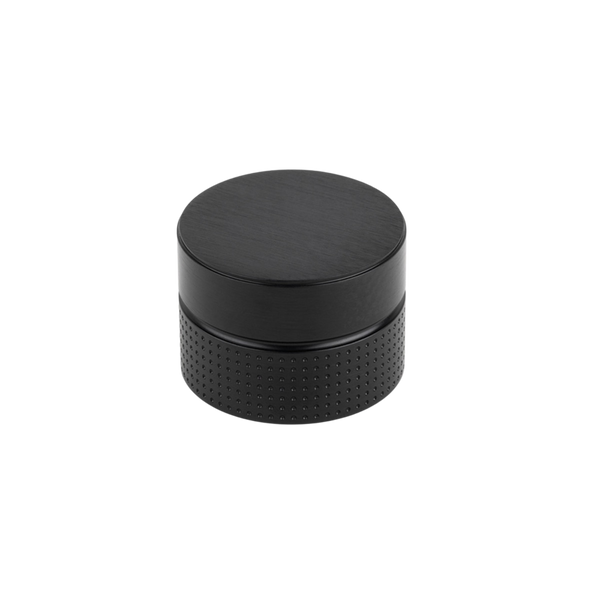 Momo Handles Momo Point Round Knob 40mm Brushed Black