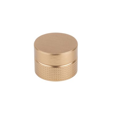 Momo Handles Momo Point Round Knob 40mm Brushed Dark Brass