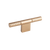 Momo Handles Momo Point T Knob 110mm Brushed Dark Brass