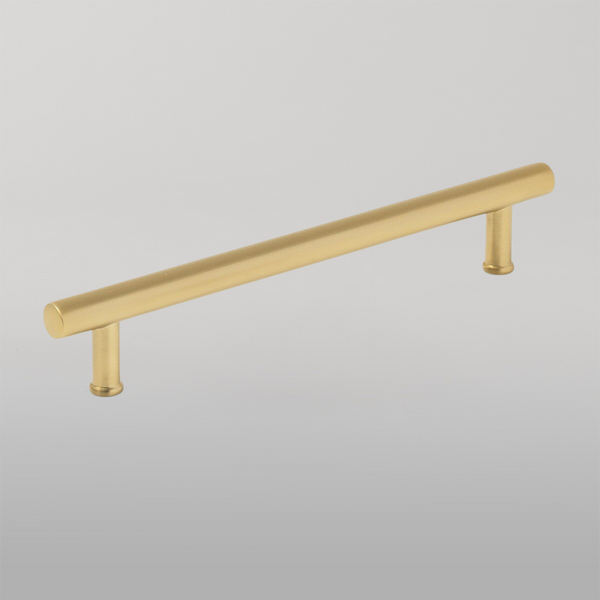 Momo Handles Momo Strano D Handle 160mm Brushed Satin Brass