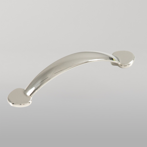 Momo Handles Momo Trafalgar Bow Handle 96mm Polished Nickel