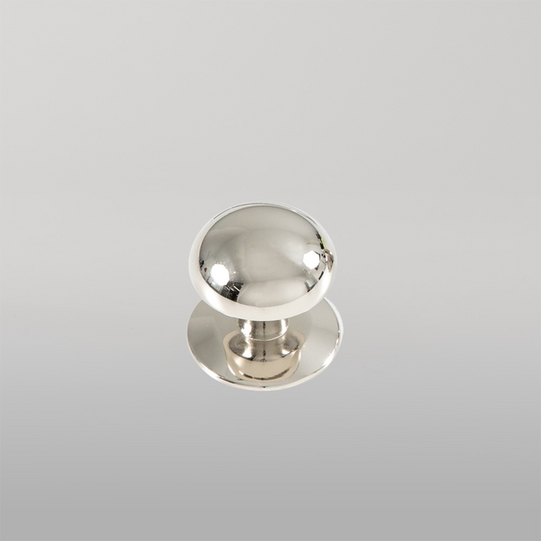 Momo Handles Momo Trafalgar Round Knob 37mm Polished Nickel