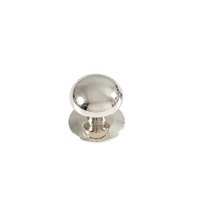 Momo Handles Momo Trafalgar Round Knob 37mm Polished Nickel