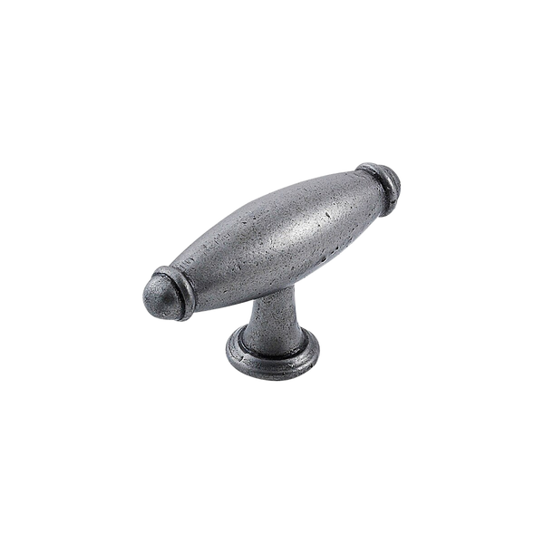 Momo Handles Momo Tomi T Knob 90mm Natural Iron