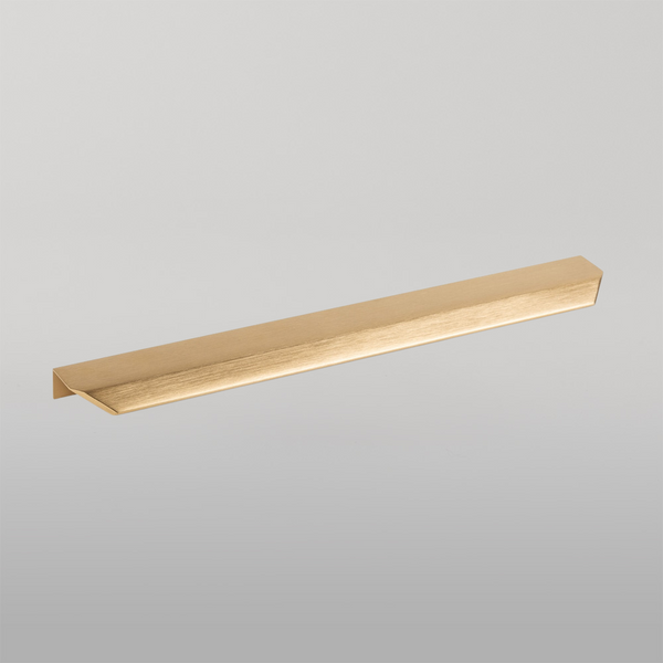 Momo Handles Momo Vann Lip Pull Handle 256mm Brushed Dark Brass