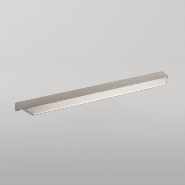 Momo Handles Momo Vann Lip Pull Handle 256mm Dull Brushed Nickel