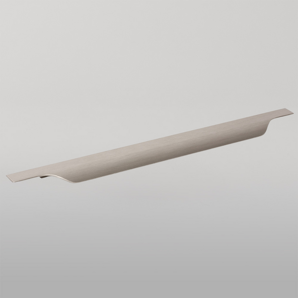 Momo Handles Momo Vector Lip Pull Handle 297mm Dull Brushed Nickel