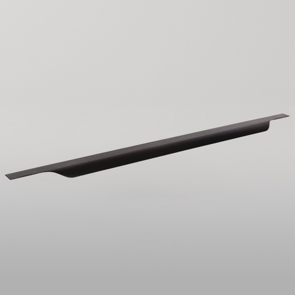 Momo Handles Momo Vector Lip Pull Handle 397mm Brushed Black