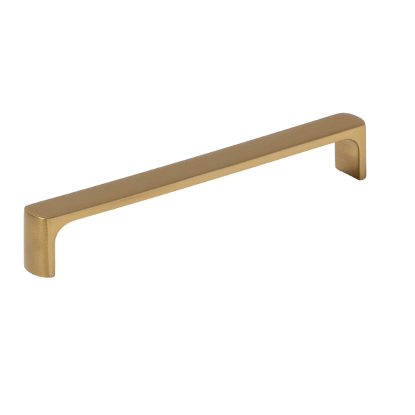 Momo Handles Momo Vena D Handle 160mm Brushed Satin Brass