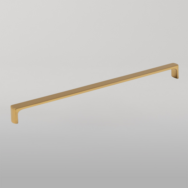 Momo Handles Momo Vena D Handle 320mm Brushed Satin Brass