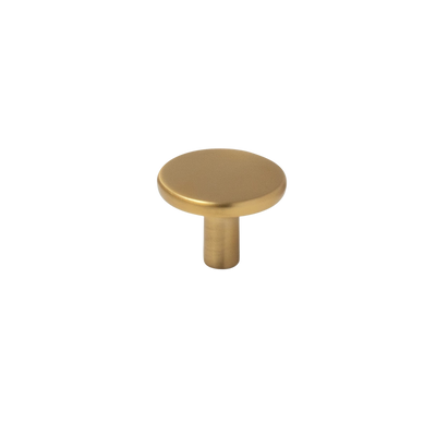 Momo Handles Momo Vena Knob 35mm Brushed Satin Brass