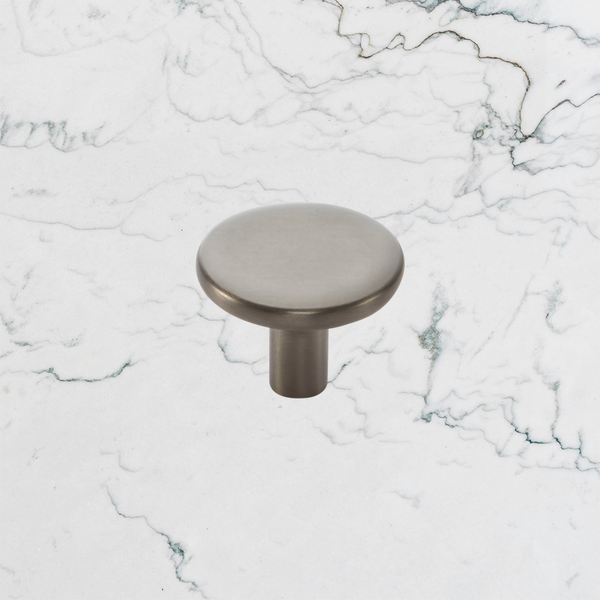 Momo Handles Vena Round Knob 35mm Gunmetal